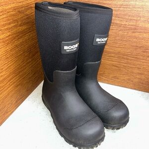 Bogs Black Seamless Tall Waterproof Boots